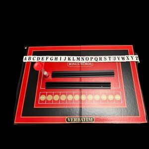 Vintage 1986 Lakeside Games Verbatim A Play on Words Game